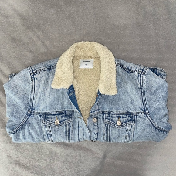 Sherpa denim jacket - Picture 2 of 3